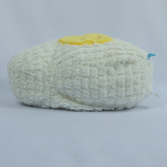 Manhattan Toy Company 2018 Fluffy Fuzzy Fried Egg Food Plush Stuffed Toy 14" - Picture 3 of 9